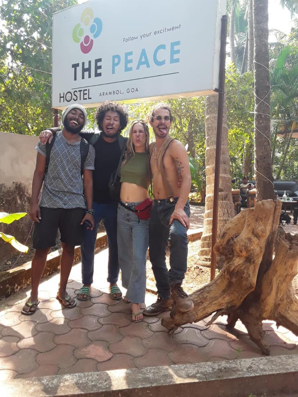 The Peace Hostel - Arambol, Goa Kültér fotó